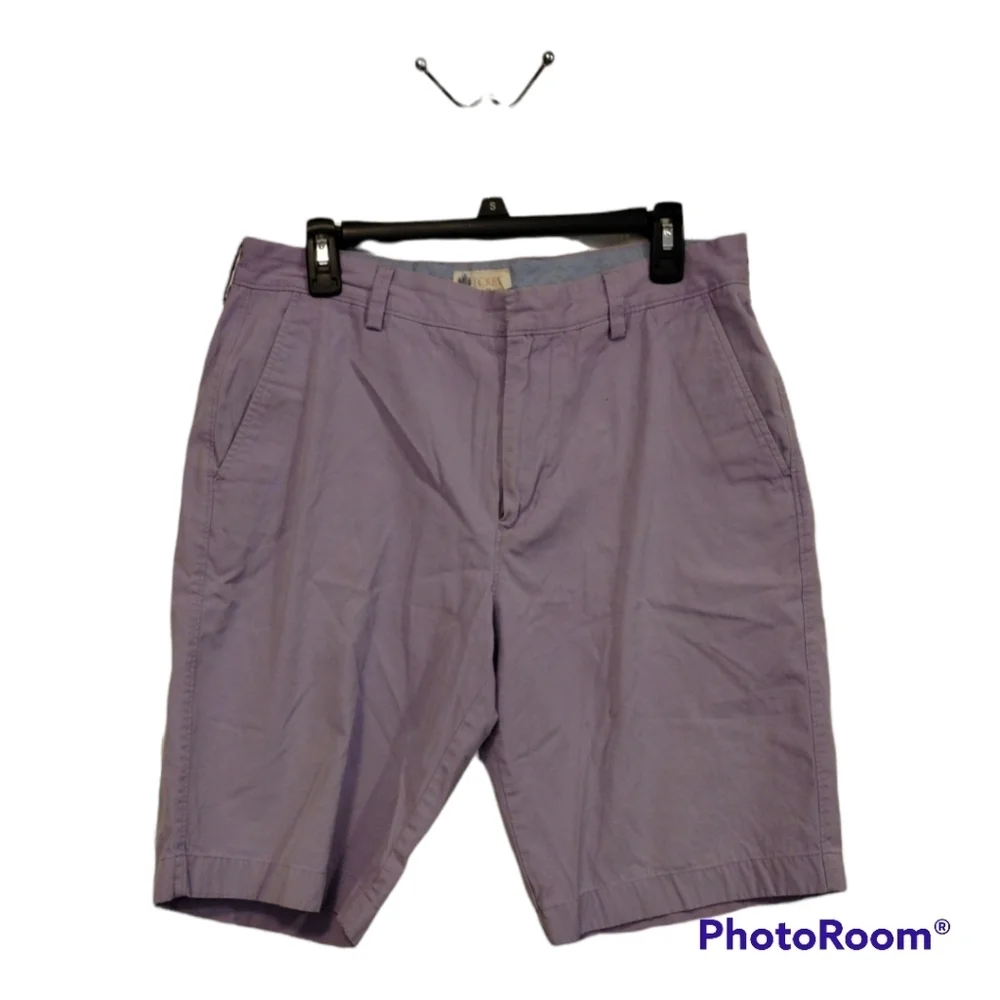 J.Crew men's‎ knee length purple shorts